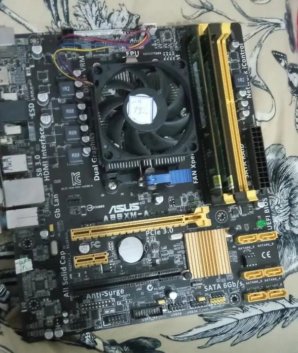 مادربرد نسل 4 ram cpu|قطعات و لوازم جانبی رایانه|مشهد, پورسینا|دیوار