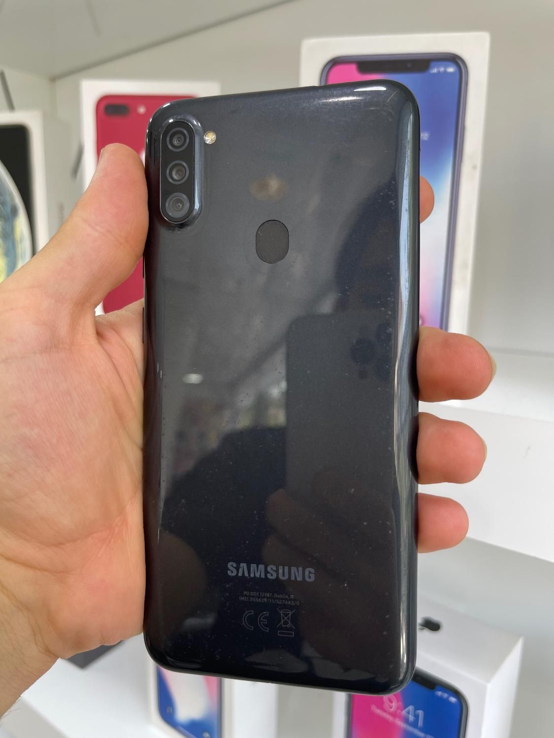گوشی سامسونگGalaxy A11 32G Ram2مشکی دوسیم|موبایل|قزوین, |دیوار