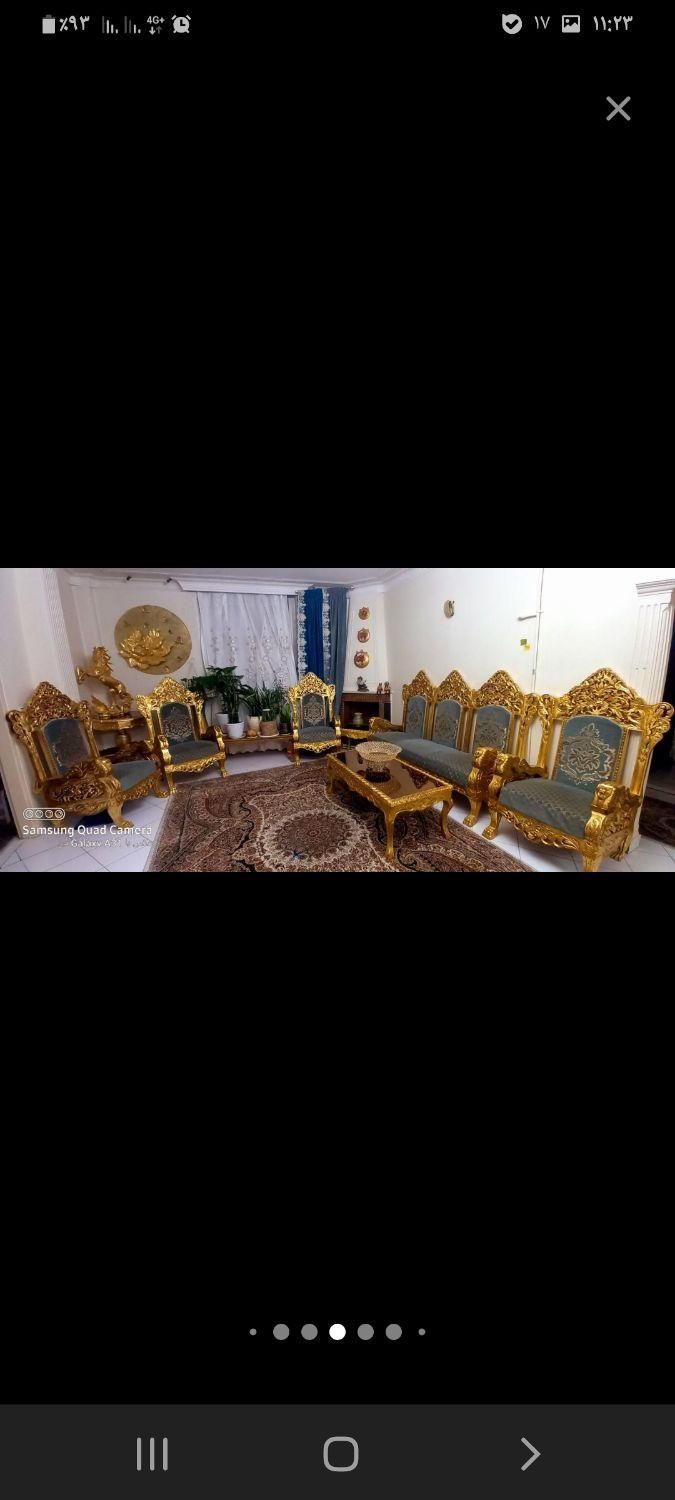 مبلمان استیل دسته شیری|مبلمان خانگی و میز عسلی|تهران, باغ فیض|دیوار
