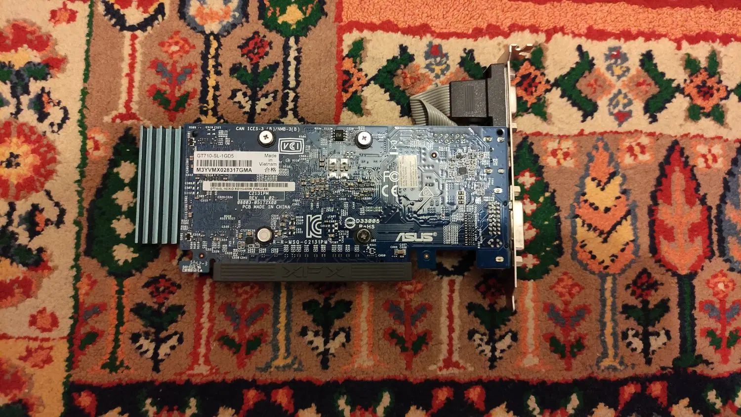 کارت گرافیک ASUS GeForce GT 710-SL-1GD5|قطعات و لوازم جانبی رایانه|تهران, شمس‌آباد|دیوار