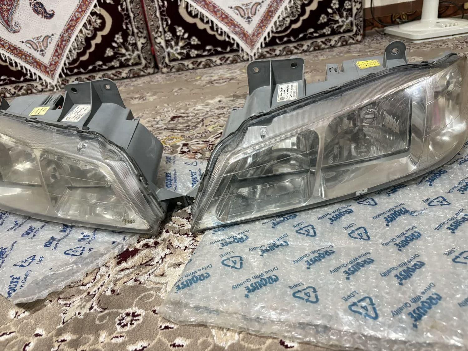 یک جفت چراغ پژوپارس|قطعات یدکی و لوازم جانبی|رباط‌کریم, |دیوار
