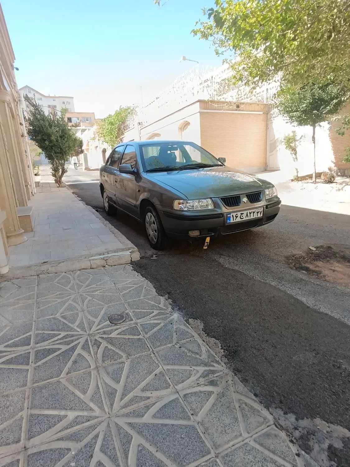 سمند مدل ۸۷دوگانه کارخانه بدون آفتاب سوختگی|خودرو سواری و وانت|تبریز, |دیوار