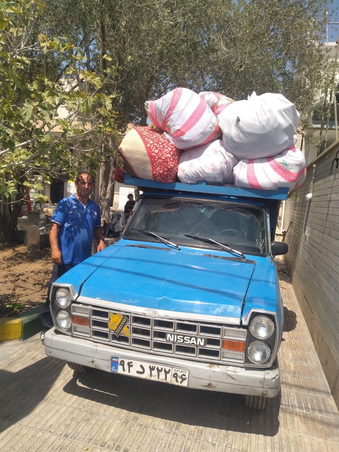 خدمات باربری حمل بار اثاثیه نیسان ایسوزو با کارگر|خدمات حمل و نقل|گرمسار, |دیوار