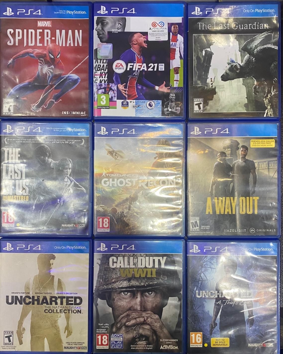 cd ps4 ده عدد|کنسول، بازی ویدئویی و آنلاین|تهران, دلگشا|دیوار