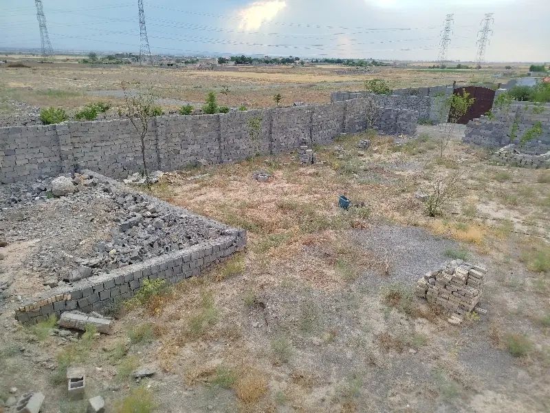 زمین دور دیوار شهرک بهار بی واسطه|فروش زمین و ملک کلنگی|مشهد, لک لک|دیوار