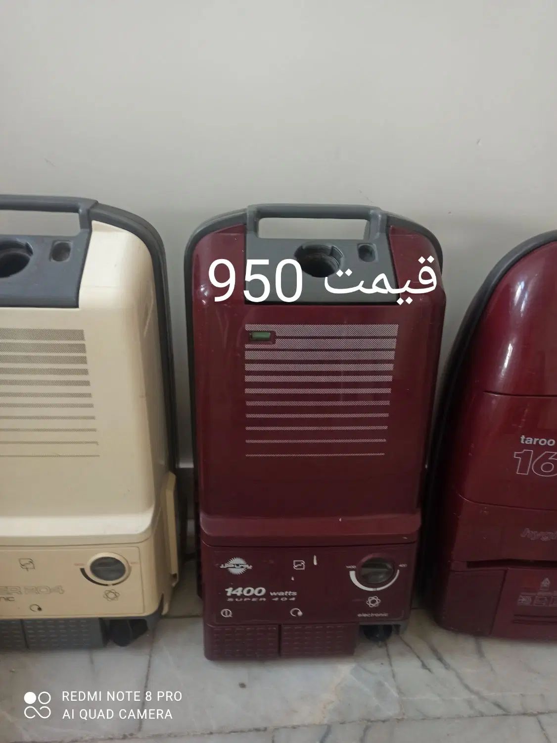 10 عدد جارو برقی با لوازم کاملا سالم|جاروبرقی، جارو شارژی، بخارشو|تهران, خاوران|دیوار