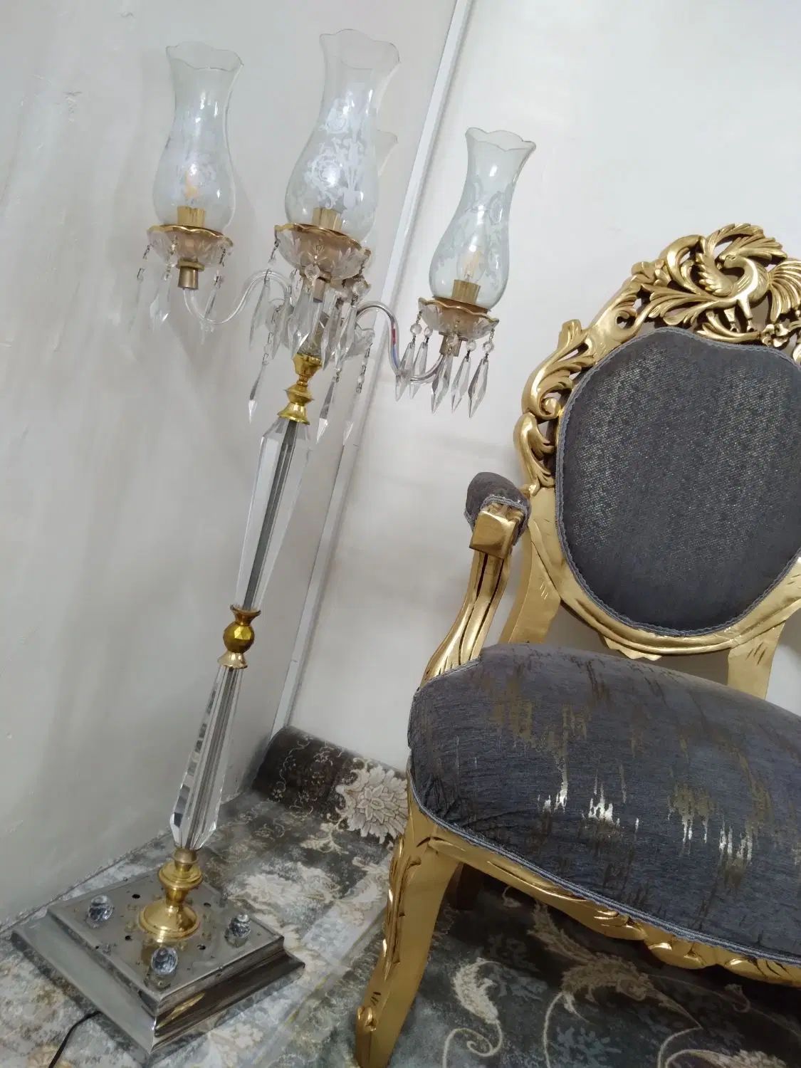 آباژور ایستاده|چراغ خواب و آباژور|مشهد, طلاب|دیوار