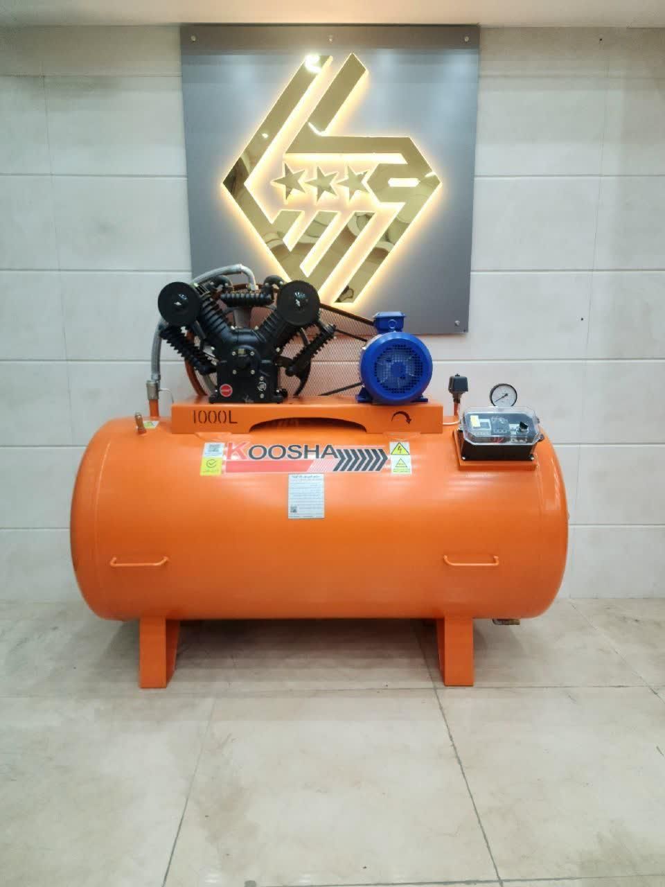 پمپ باد(کمپرسور باد) ۱۰۰۰ لیتری|ماشینآلات صنعتی|قم, نخودی|دیوار