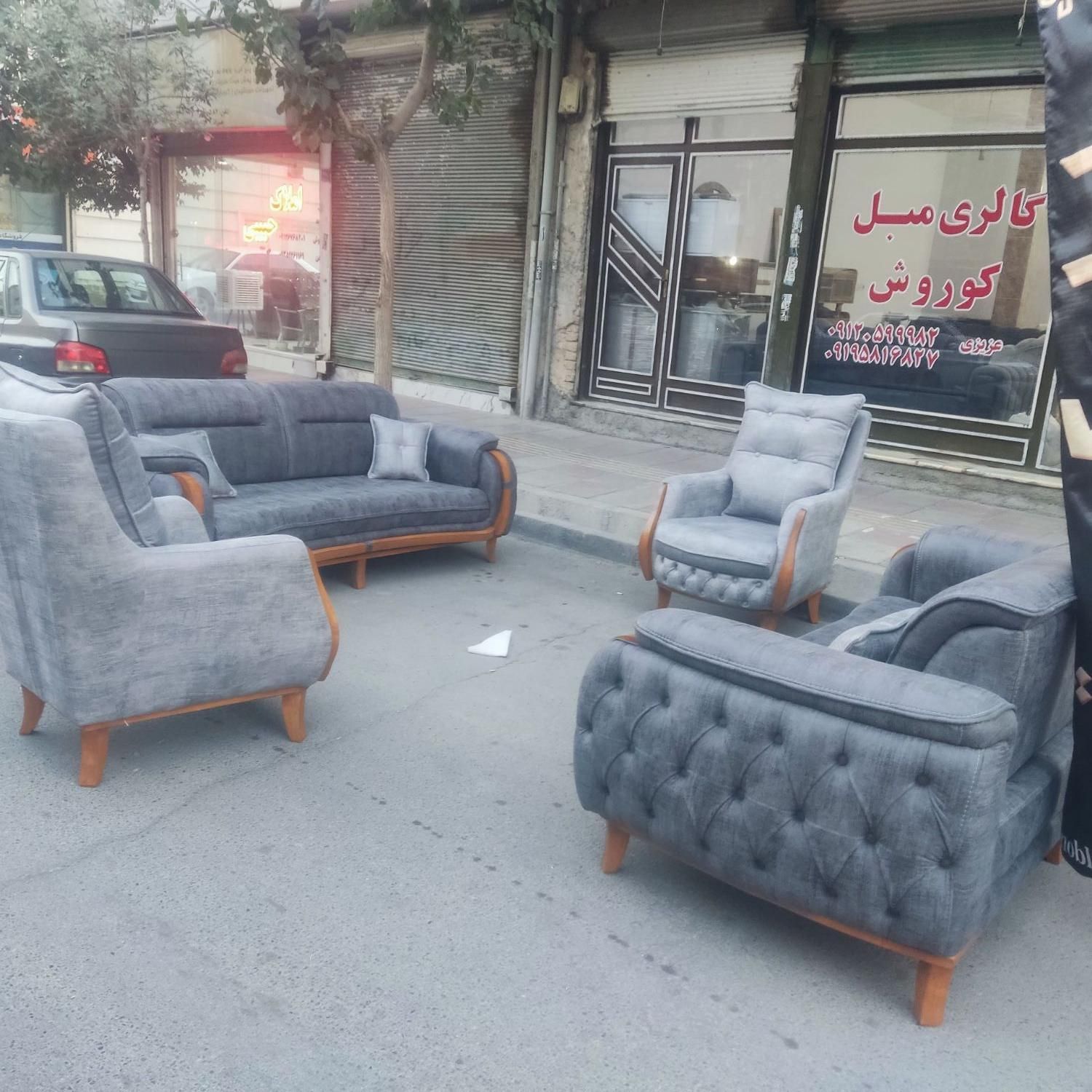 مبل ندا|مبلمان خانگی و میز عسلی|قرچک, مجتمع گلشهر|دیوار