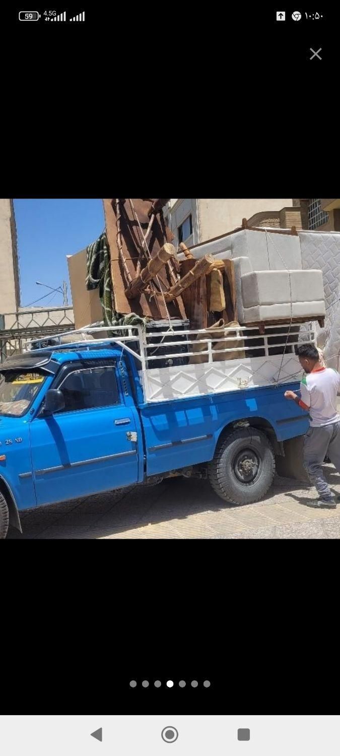 وانت‌تلفنی‌وانت‌بارحمل‌بارنیسان‌بارباربری|خدمات حمل و نقل|شیراز, عادل آباد|دیوار