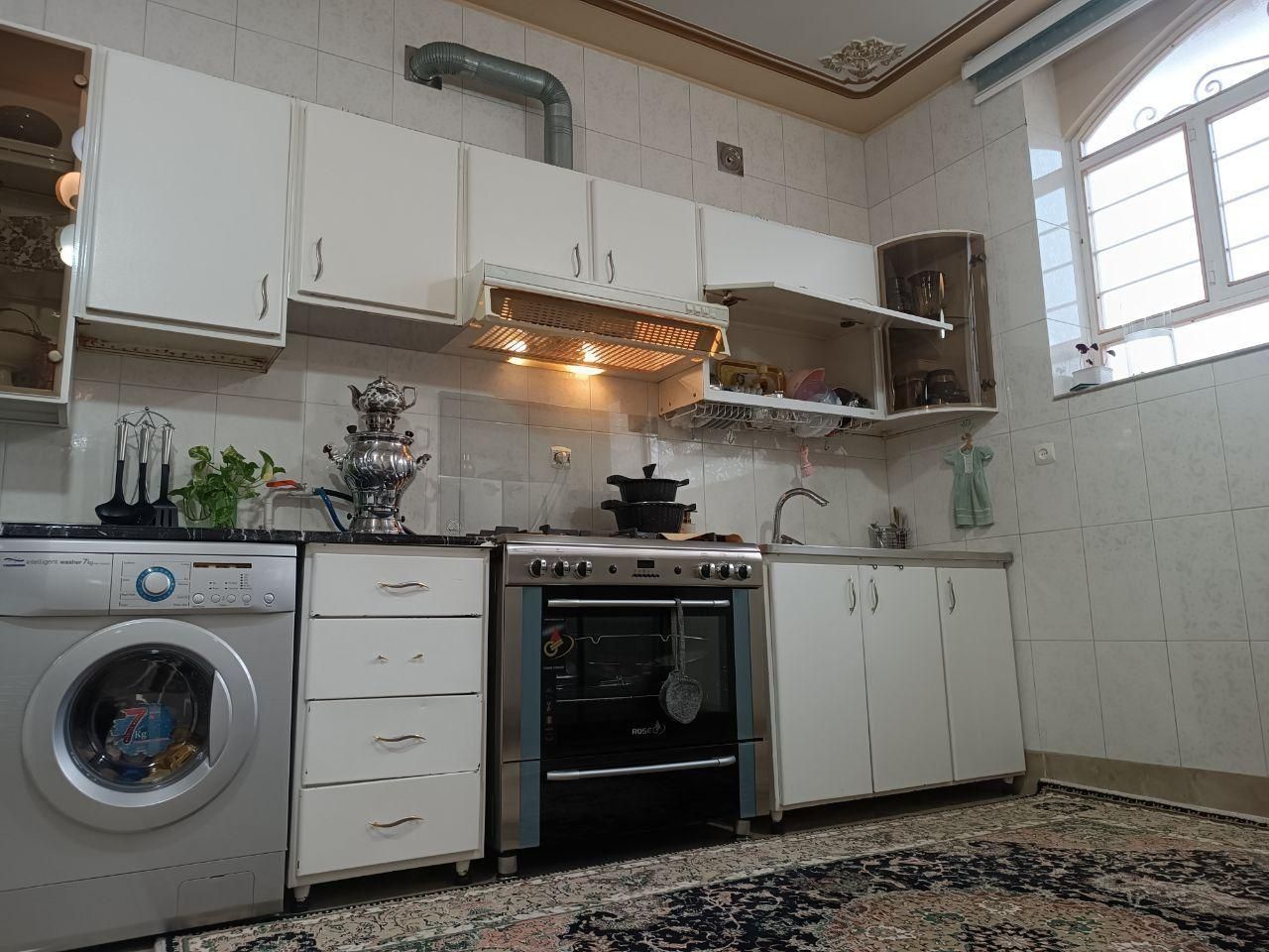 کلیه کابینت های فلزی . در حد نو .هود .سینک دولگن|آب‌چکان و نظم‌دهنده ظروف|مراغه, |دیوار