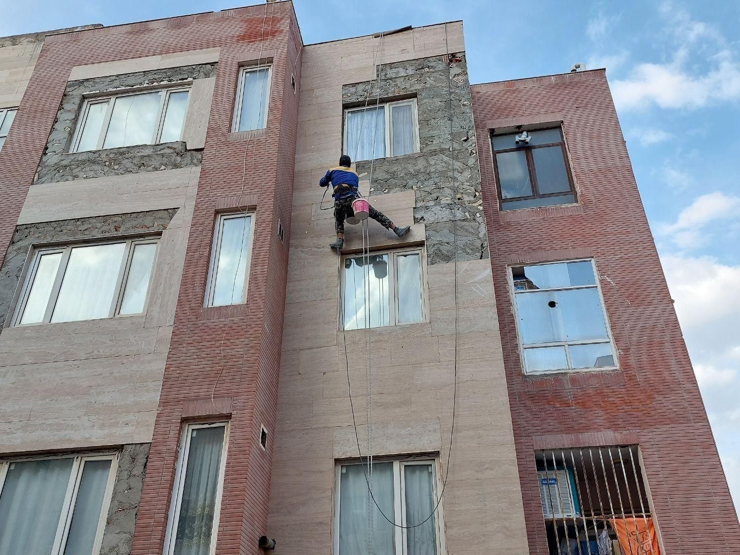 پیچ روپلاک بدونه نیاز به داربست|خدمات پیشه و مهارت|سبزوار, امیر کبیر|دیوار