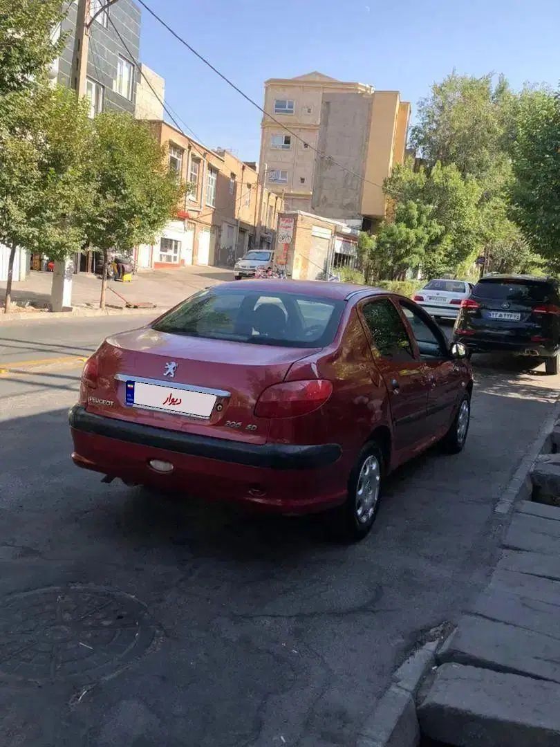206 sd مدل ۹۰|خودرو سواری و وانت|تبریز, |دیوار