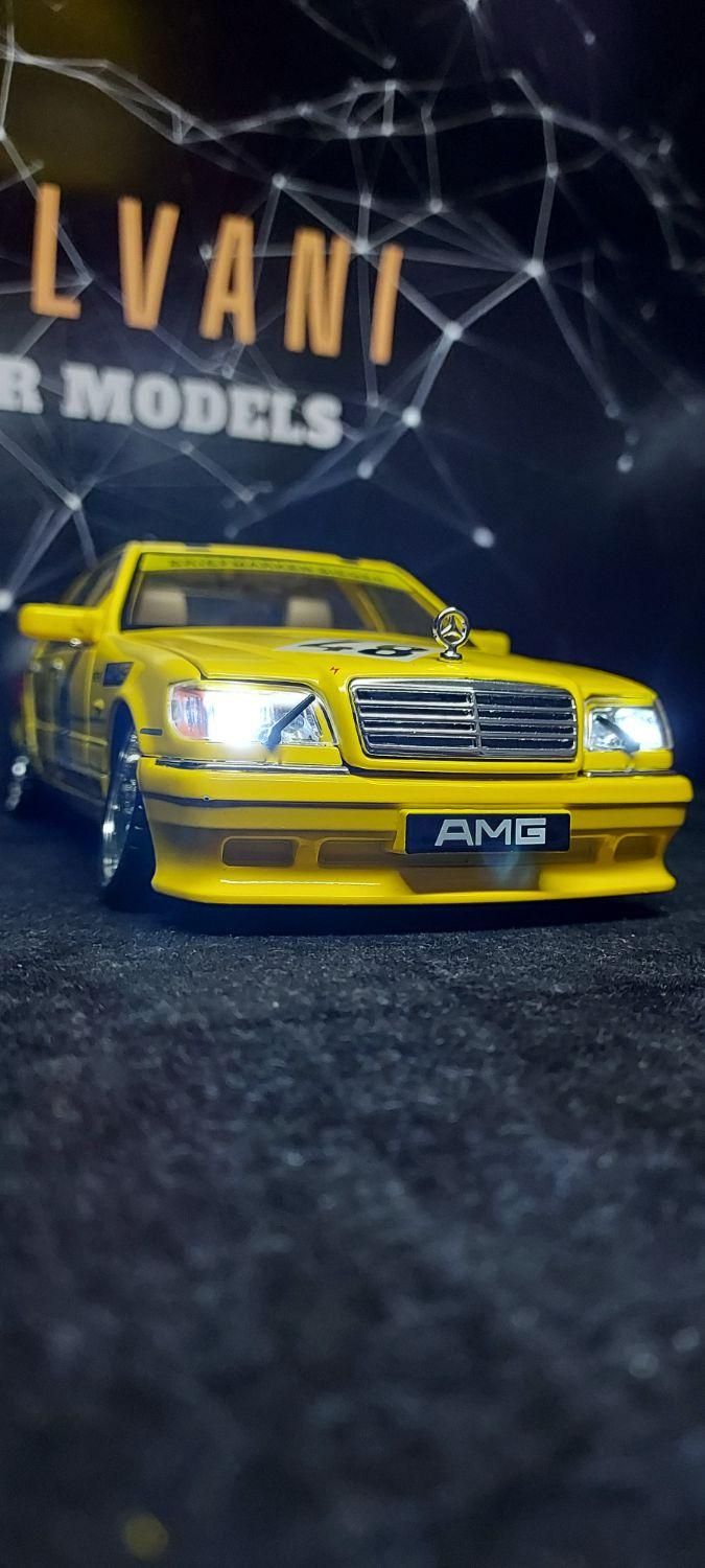 ماکت بنز w 140 اتاق تانک زرد سایز بزرگ‌فلزی|اسباب‌‌بازی|تهران, چیتگر جنوبی|دیوار