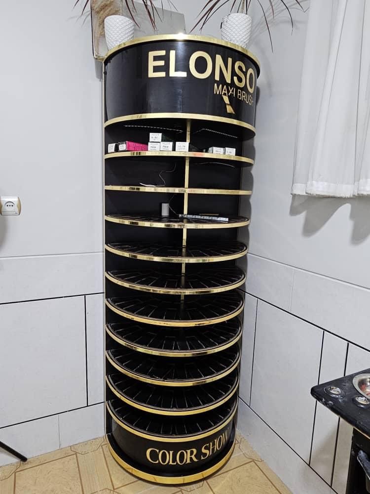 استند برای چیدمان کتاب یا رنگ موسالن یا مغازه|کتابخانه، شلف، قفسه‌های دیواری|لنجان, |دیوار