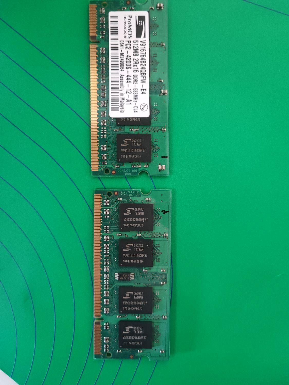 رم لپ تاپ 512MB DDR2|قطعات و لوازم جانبی رایانه|مشهد, سناباد|دیوار