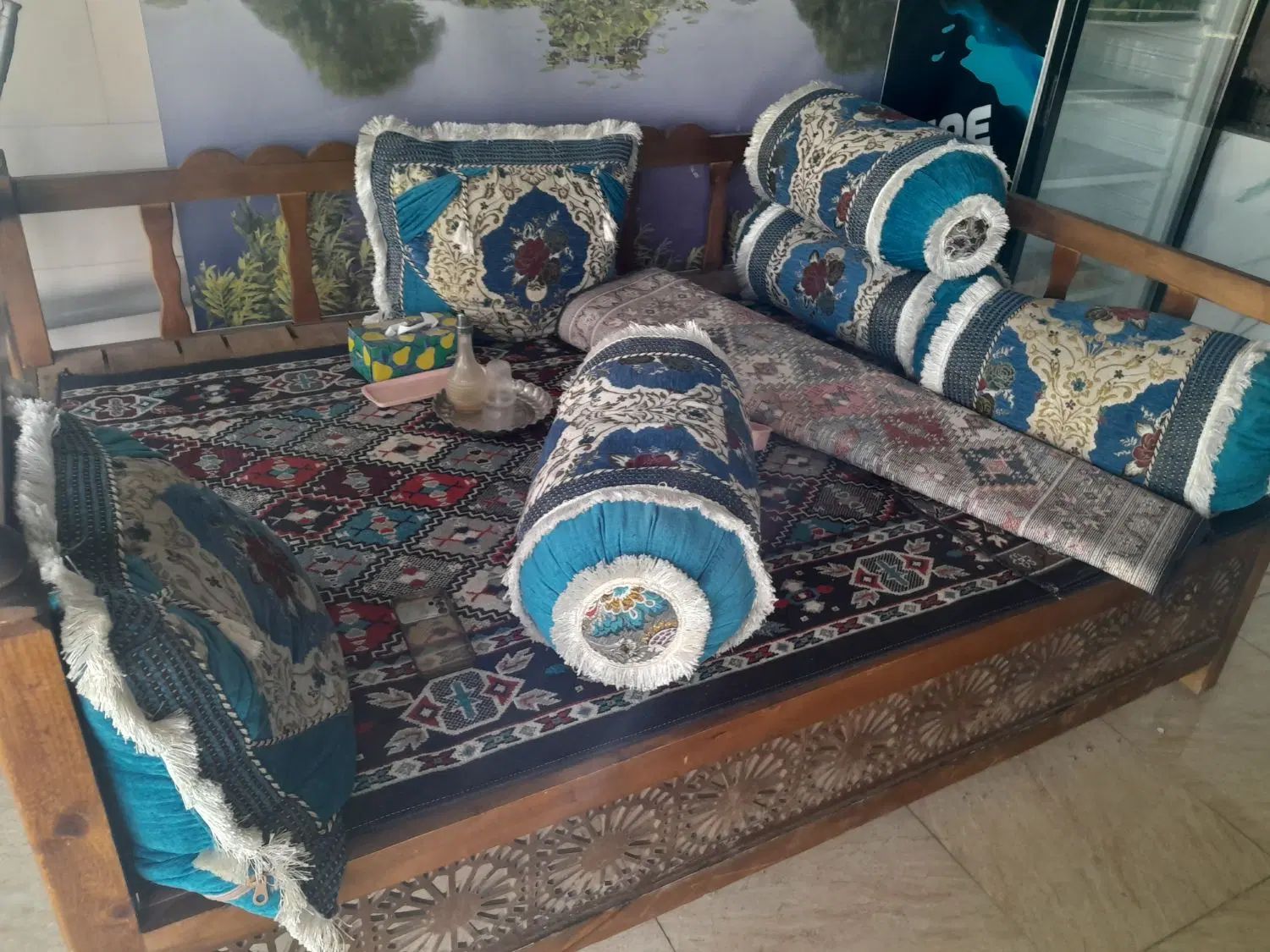 میز بریون و بنماری و فر کباب پز ب اضافه سینی|کافی‌شاپ و رستوران|اصفهان, خانه اصفهان|دیوار