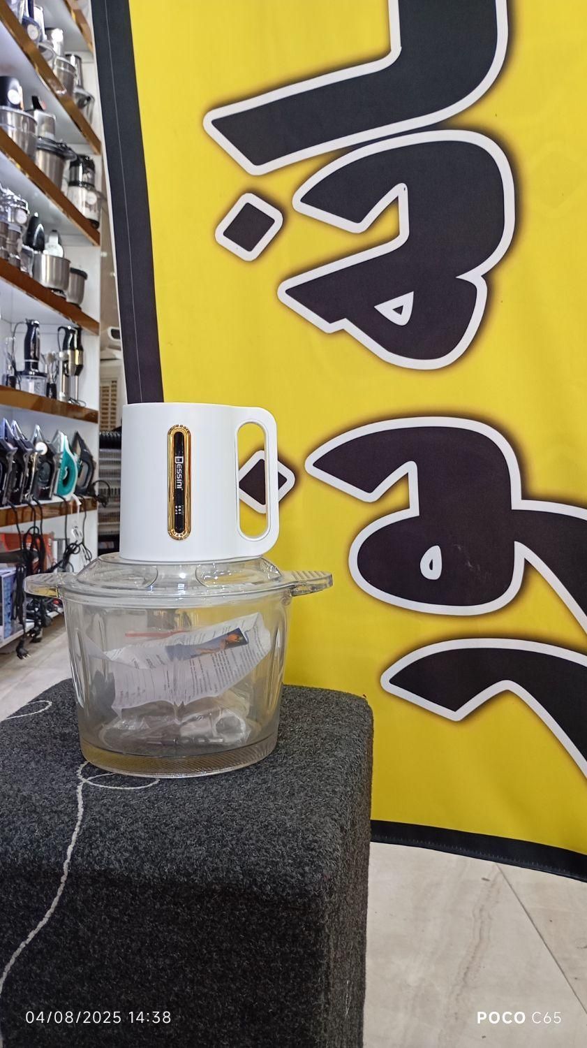 غذاساز خردکن(DESSINI(3.5Lشش تیغ استیل با ارسال|خردکن، آسیاب، غذاساز|مشهد, شهید آوینی|دیوار