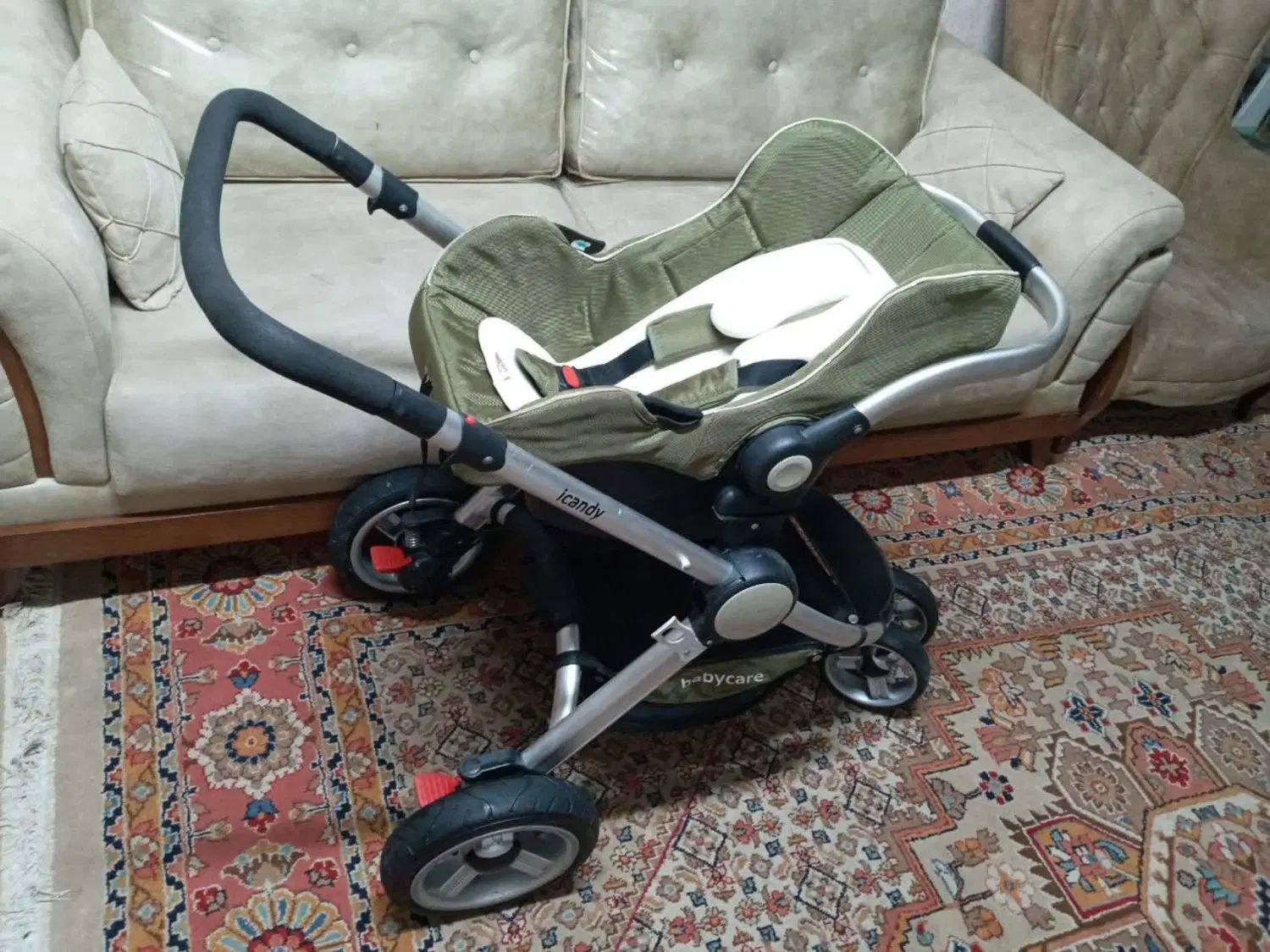 ست کالسکه Baby Care مدل سه تیکه سه چرخ|کالسکه و لوازم جانبی|تهران, دهم فروردین|دیوار