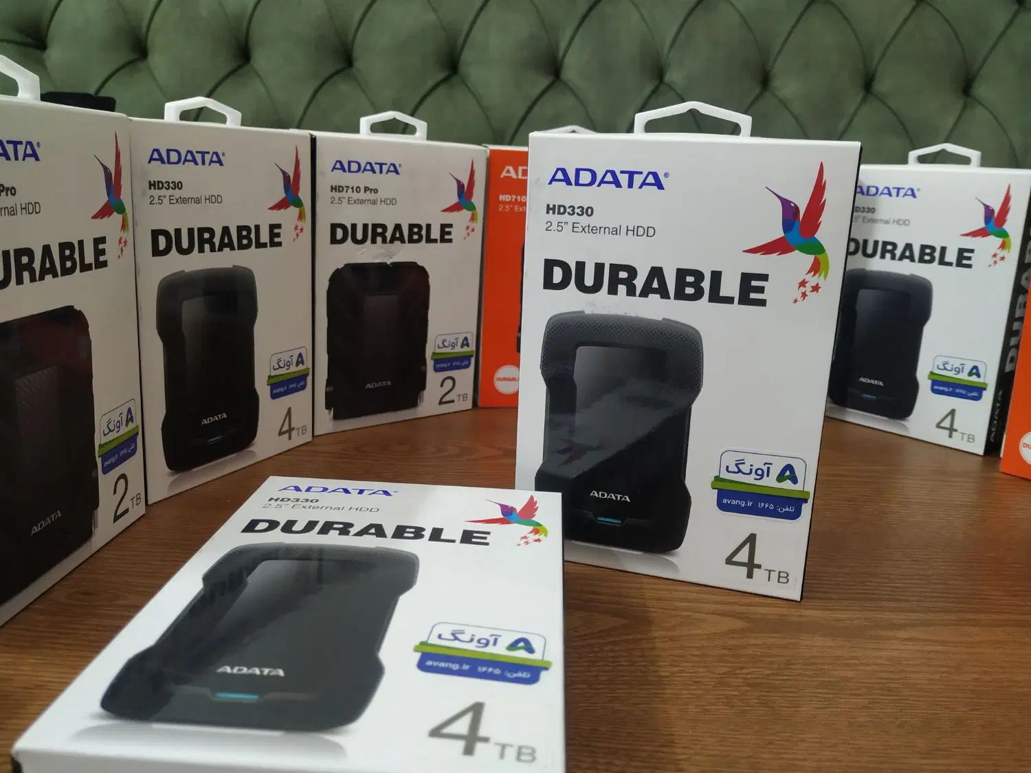هارد اکسترنال ضد ضربه HD330 ADATA چهار ترا|قطعات و لوازم جانبی رایانه|اصفهان, جاوان|دیوار