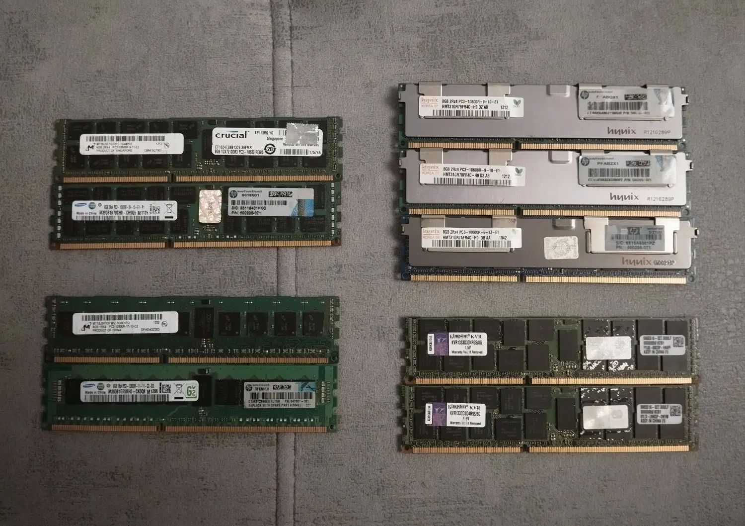 تعدادی رم ۸ گیگ سرور  DDR3|قطعات و لوازم جانبی رایانه|تهران, زعفرانیه|دیوار