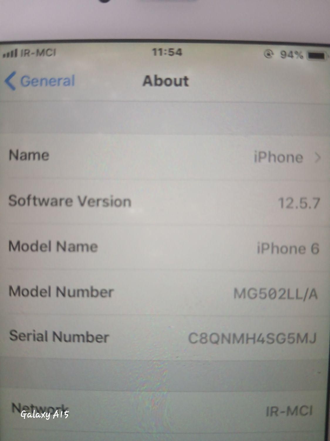 اپل iPhone 6 با حافظهٔ ۶۴ گیگابایت|موبایل|اصفهان, روشن‌دشت|دیوار