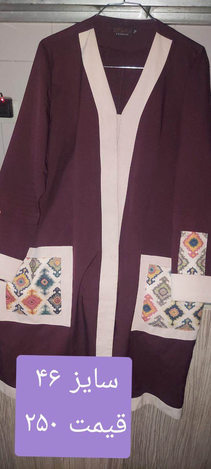 تعدادی مانتو در سایزهای مختلف|لباس|بیرجند, |دیوار