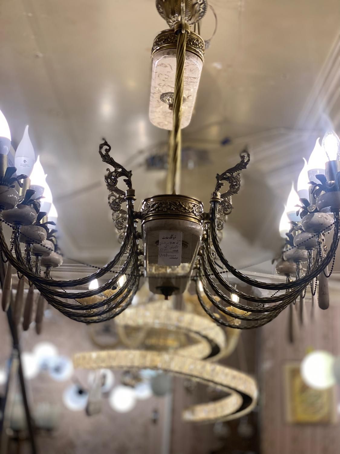 کارگاه تولیدی لوسترلهستانی|لوستر و چراغ آویز|کرج, مصباح|دیوار