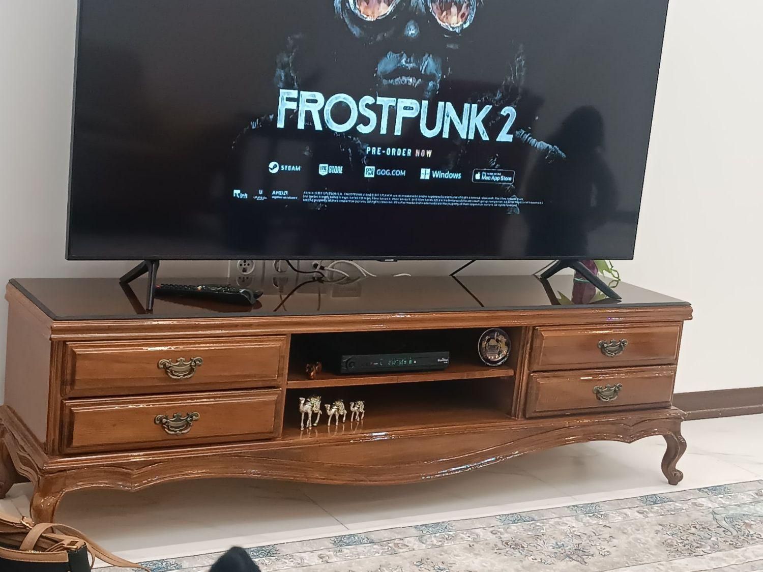 میز تلویزیون و آینه کنسول چوبی تمام چوب|میز تلویزیون|تهران, یافت آباد جنوبی|دیوار