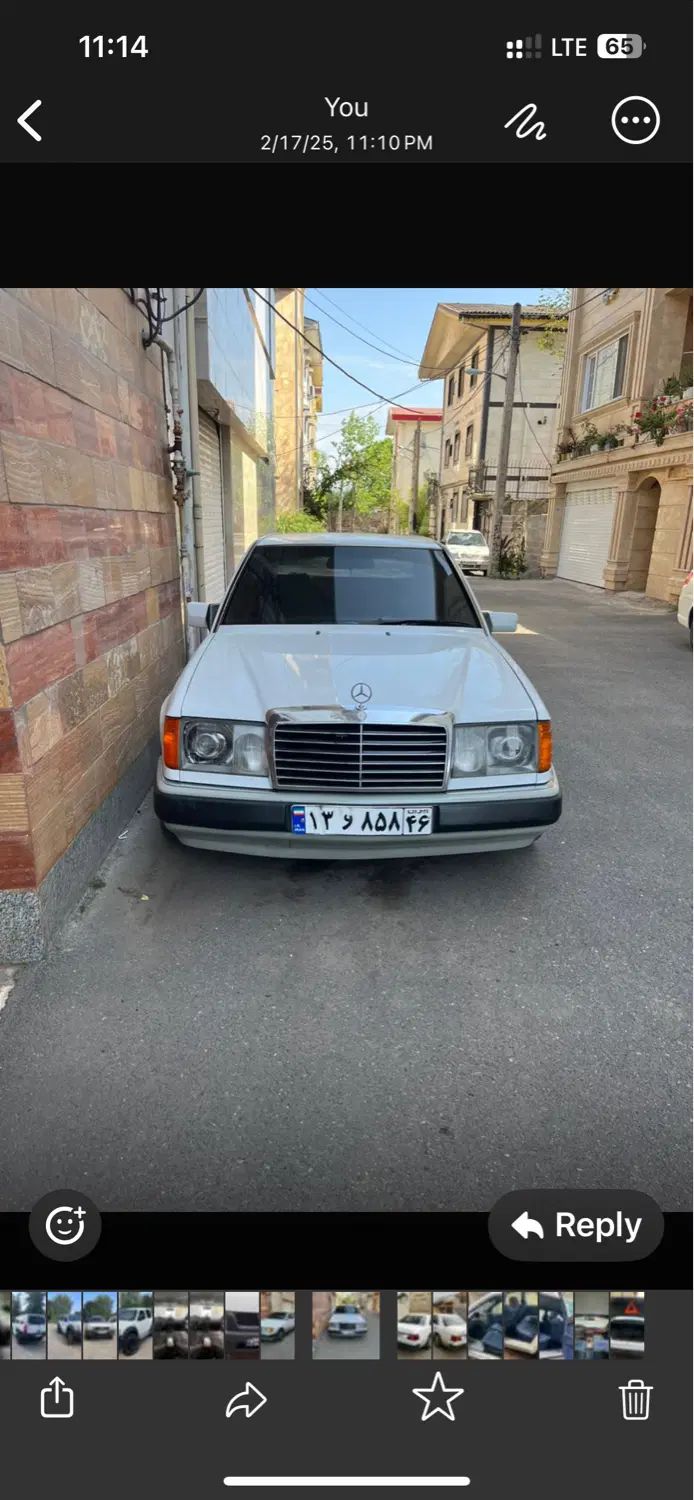 بنز w124 E230 1992|خودرو سواری و وانت|رشت, آزادگان|دیوار