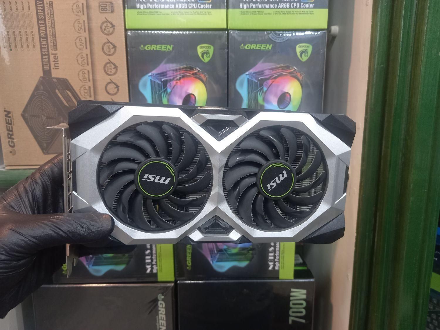 گرافیک RTX 2060 SUPER MSI VENTUS 8G|قطعات و لوازم جانبی رایانه|رشت, حاجی آباد|دیوار