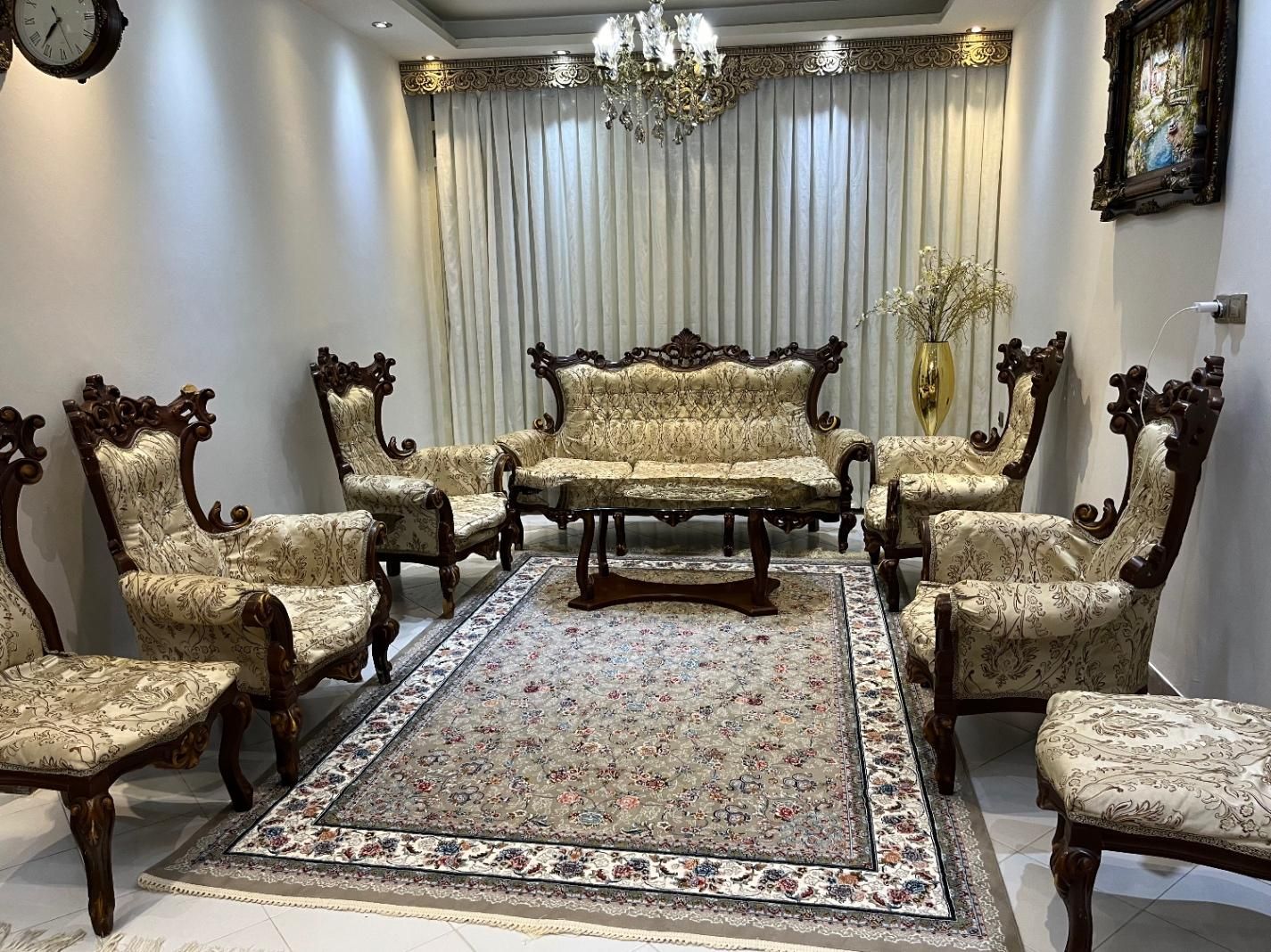 مبل سلطنتی|مبلمان خانگی و میز عسلی|فردیس, |دیوار