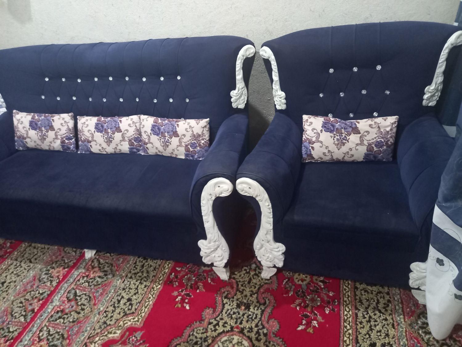 مبلمان ۷ نفره|مبلمان خانگی و میز عسلی|رشت, آب و برق|دیوار