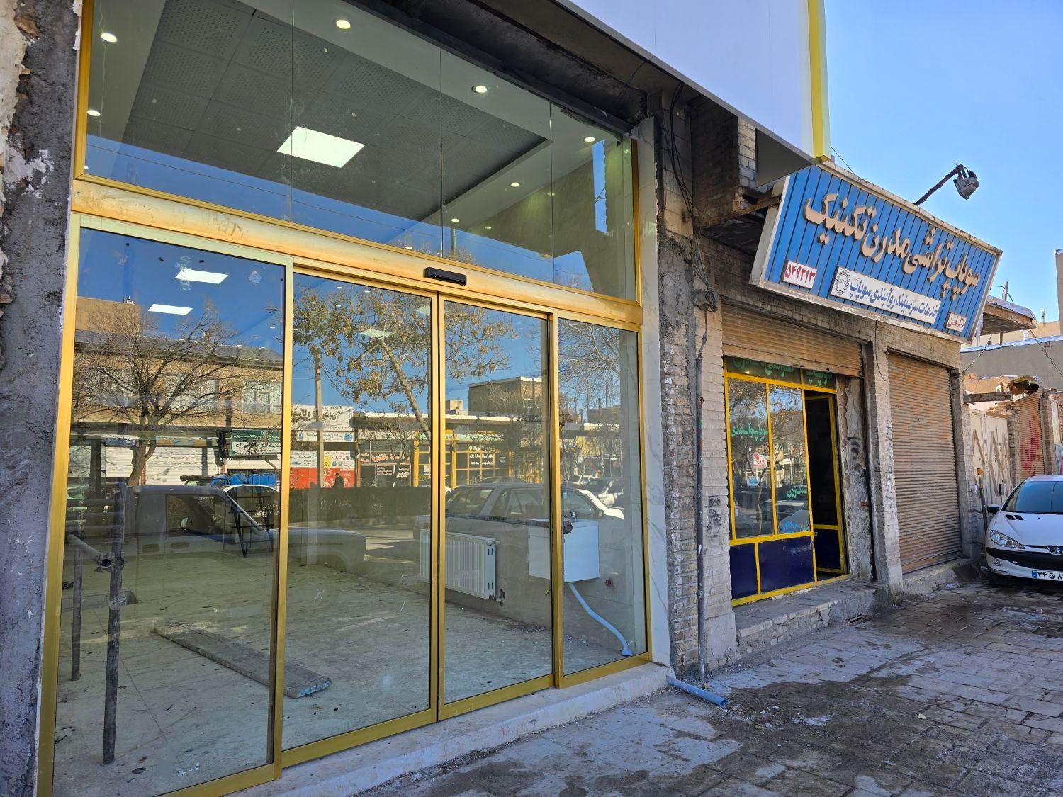 شیشه سکوریت، درب اتوماتیک، شیشه بالکنی|خدمات پیشه و مهارت|زنجان, |دیوار