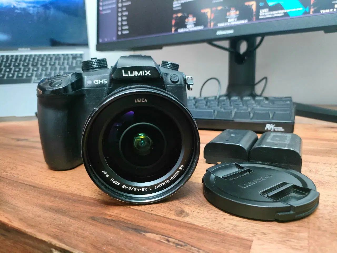 دوربین panasonic GH5 + 8-18mm lens|دوربین عکاسی و فیلم‌برداری|رشت, جانبازان|دیوار