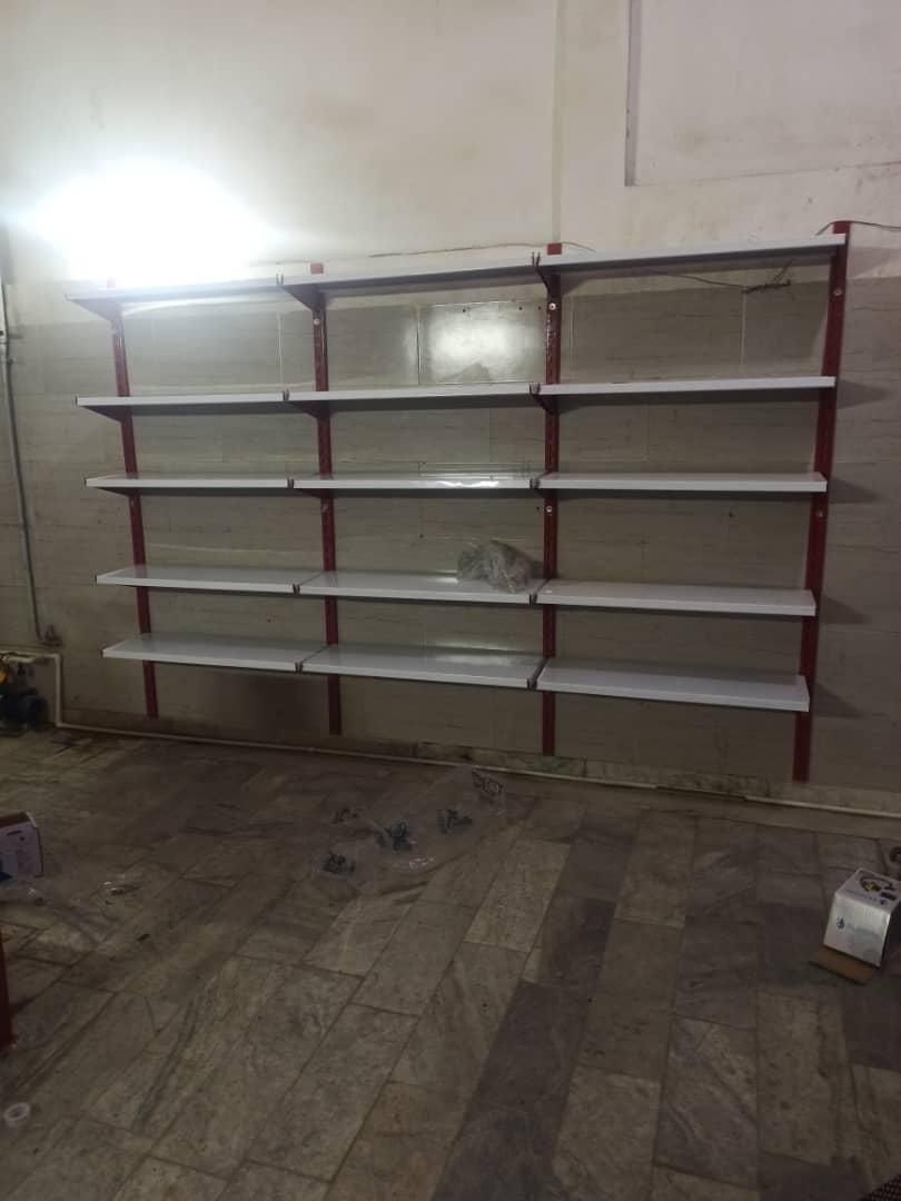 قفسه۸۸ / دیواری /دیوار کوب/سفید قرمز۶۶۶|فروشگاه و مغازه|ساری, |دیوار