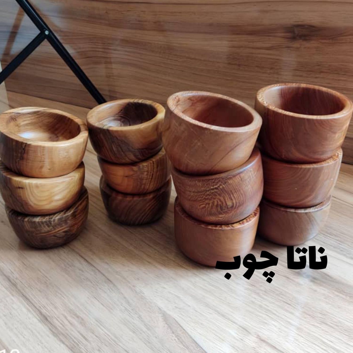 ظروف چوبی جهیزیه عروس کامل|ظروف سرو و پذیرایی|اصفهان, گلستان|دیوار