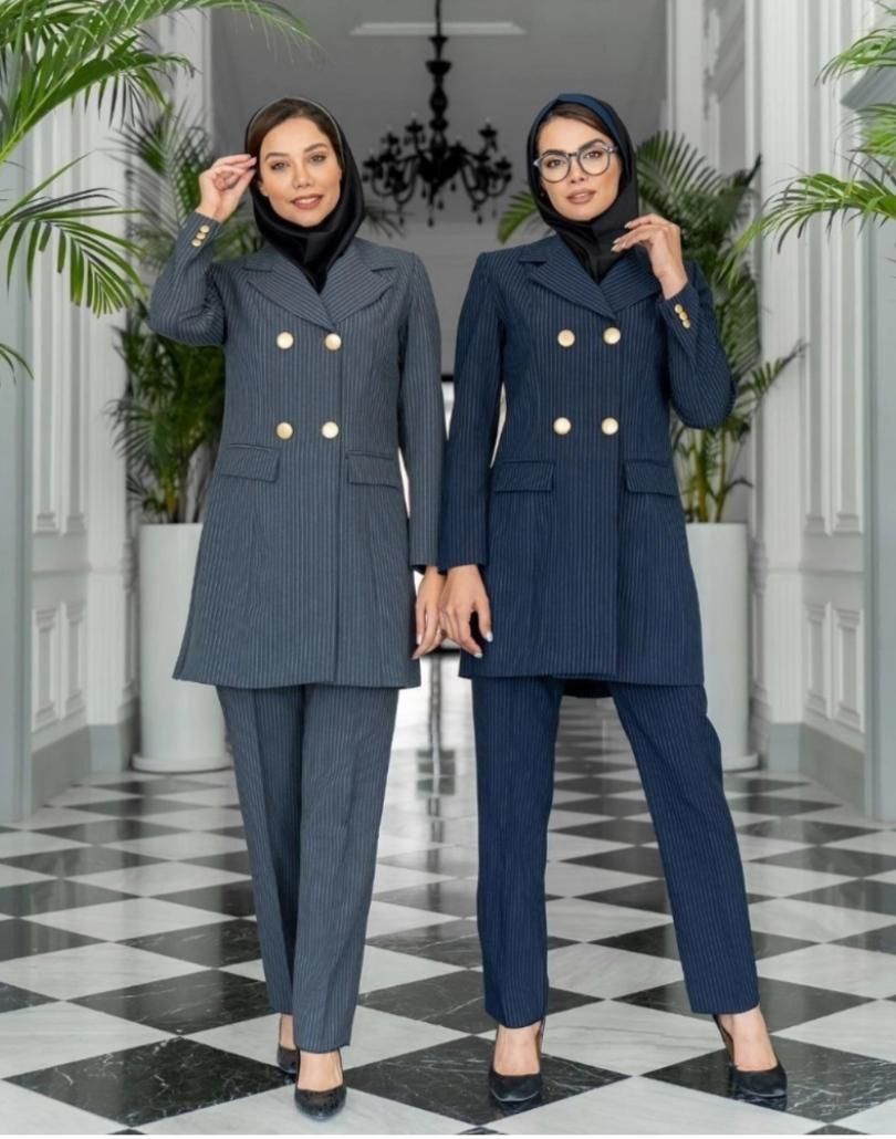 مانتو شلوار اداری تک و عمده مستقیم از تولیدی|لباس|اصفهان, دارک|دیوار