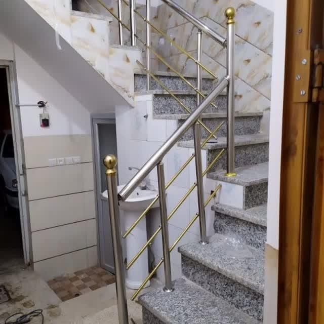 نرده استیل و حفاظ با ضمانت 15ساله|خدمات پیشه و مهارت|فولادشهر, سایت صنعتی کاوه|دیوار