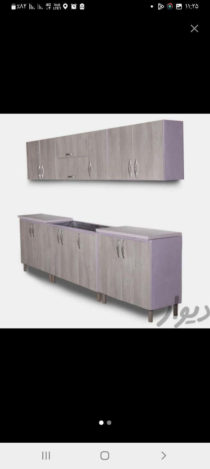 کابینت آماده پیش ساخته طرح ام دی اف ۶متری|مصالح و تجهیزات ساختمان|تهران, تهران‌سر|دیوار