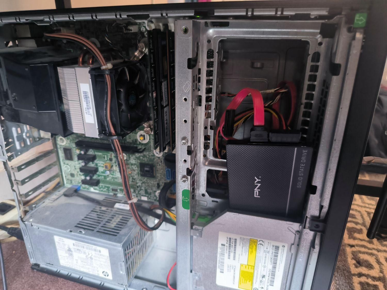 مینی کیس hp g1 i5 نصل ۴ کامپیوتر|رایانه رومیزی|لاهیجان, گلستان|دیوار
