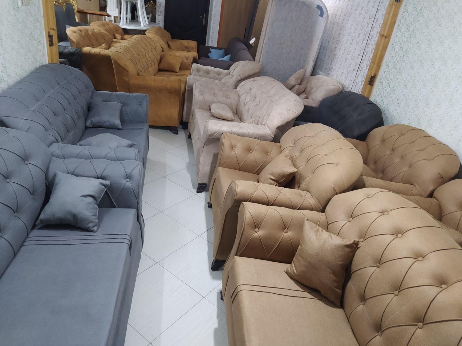 انواع مبلمان چستردر انبارقیمت واقعی مبل دورو زیپی|مبلمان خانگی و میز عسلی|مشهد, فرهنگ|دیوار