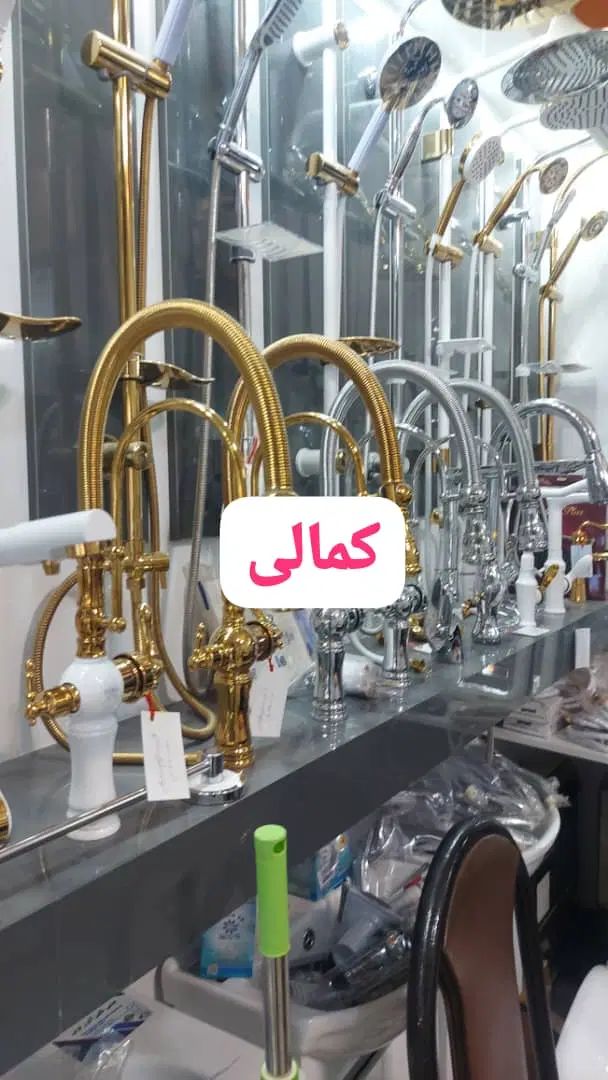 شیرالات شاوری فنری رنگ ثابت|لوازم سرویس بهداشتی|کرج, شاهین‌ویلا|دیوار