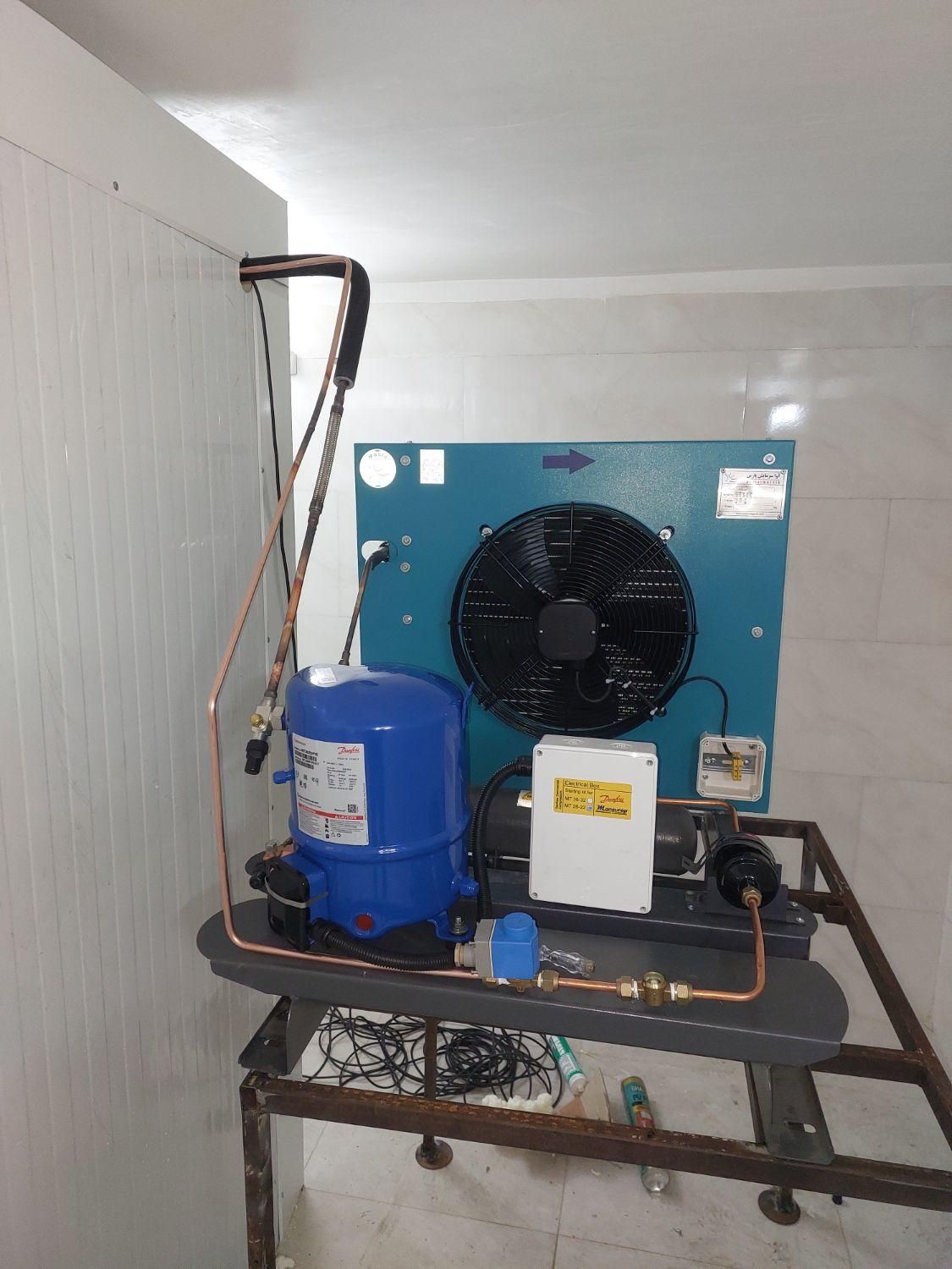 ساخت سردخانه|ماشین‌آلات صنعتی|پرند, فاز ۴|دیوار