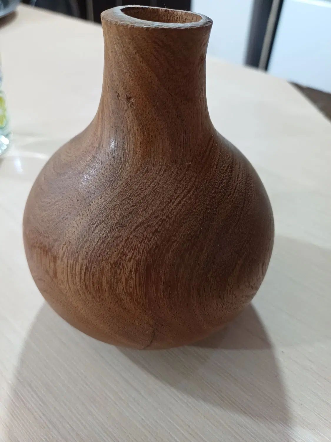ست گلدان جاعودی جاشمعی وزیره تنه درخت چوب گردو|صنایع دستی و سایر لوازم تزئینی|ایذه, |دیوار