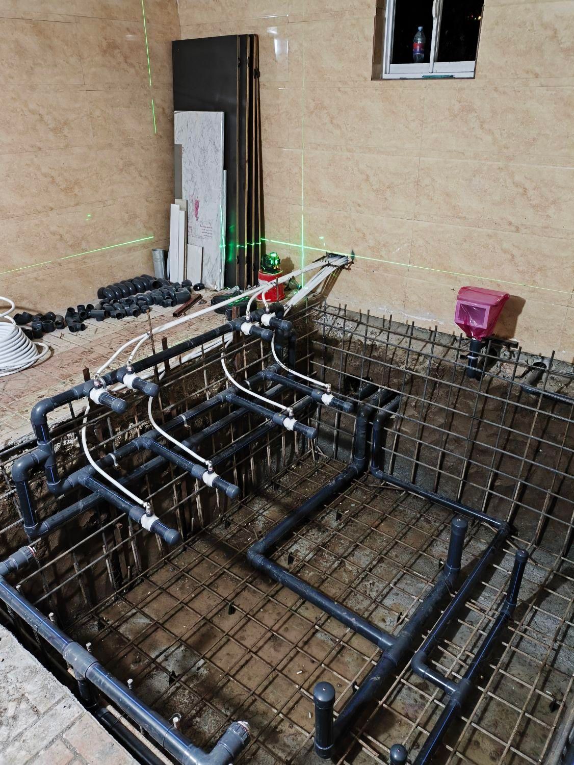 تاسیسات ساختمان، استخر و جکوزی و سونا، حرارت مرکزی|خدمات پیشه و مهارت|قائمشهر, |دیوار