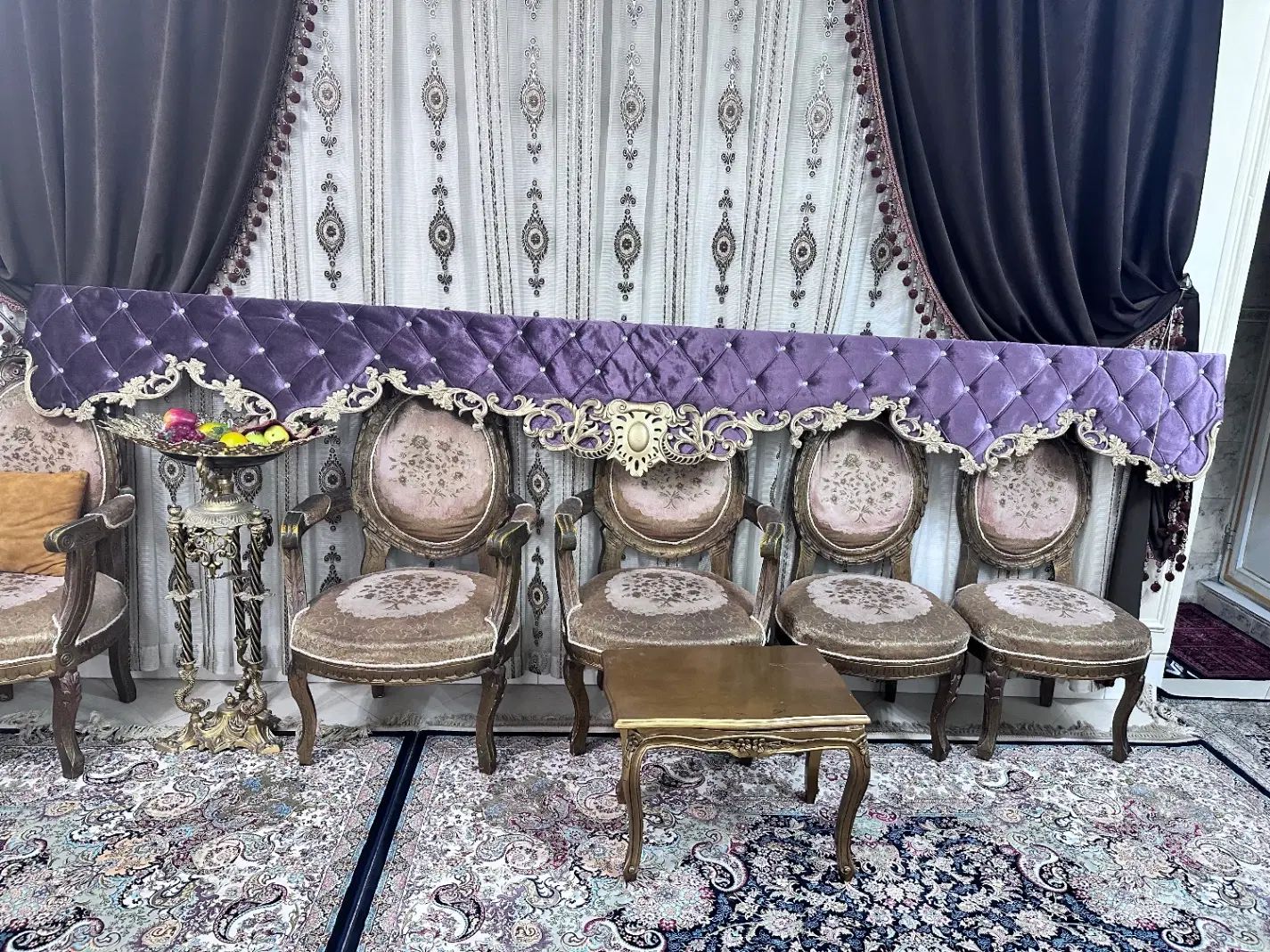 کتیبه پرده|پرده، رانر، رومیزی|تهران, ونک|دیوار