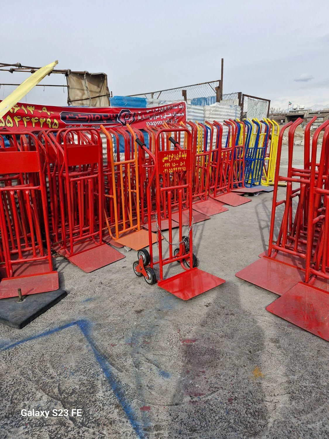 گاری دستی گاوصندوقی چرخ حمل بارترولی صندوقی(تولید)|ابزارآلات|ری, سیزده آبان|دیوار