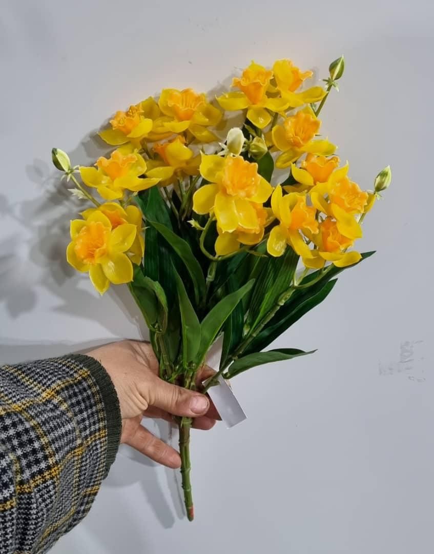 گل نرگس مصنوعی لمسی گیاه برگ|گل مصنوعی|تهران, خانی‌آباد|دیوار