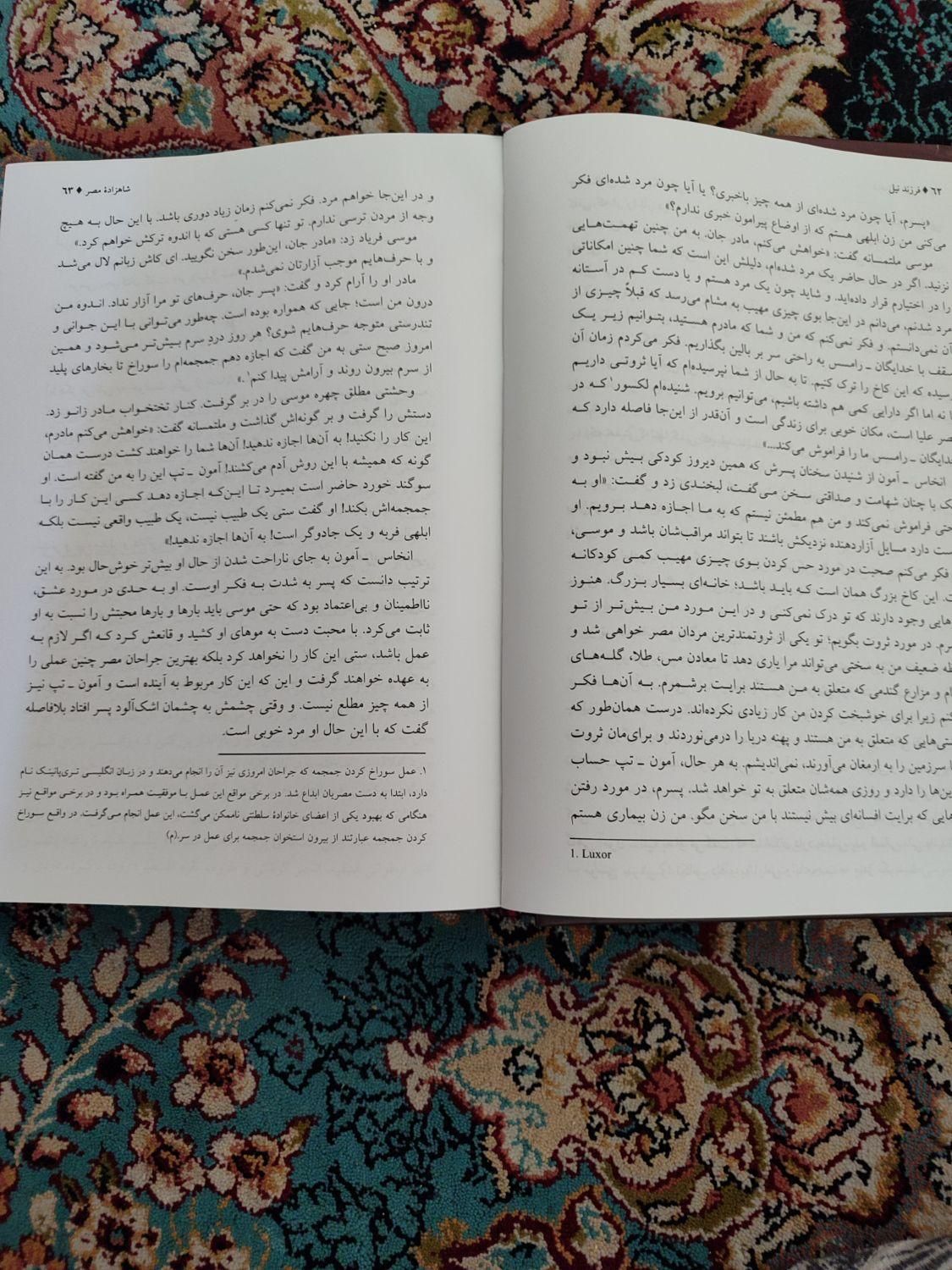 کتاب فرزند نیل|کتاب و مجله تاریخی|کرج, باغستان|دیوار